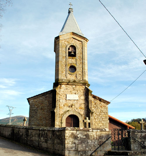 Iglesia de San Antonio Abad en Borleña