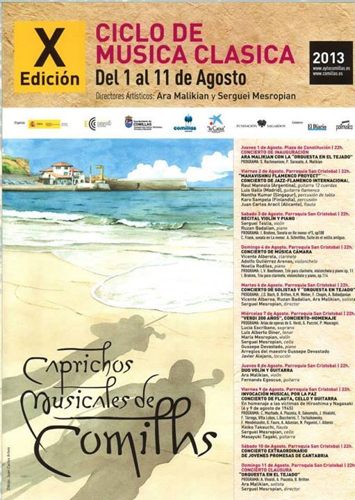 caprichos musicales comillas 2013