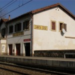 Estación de Tren en Santa Cruz de Iguña