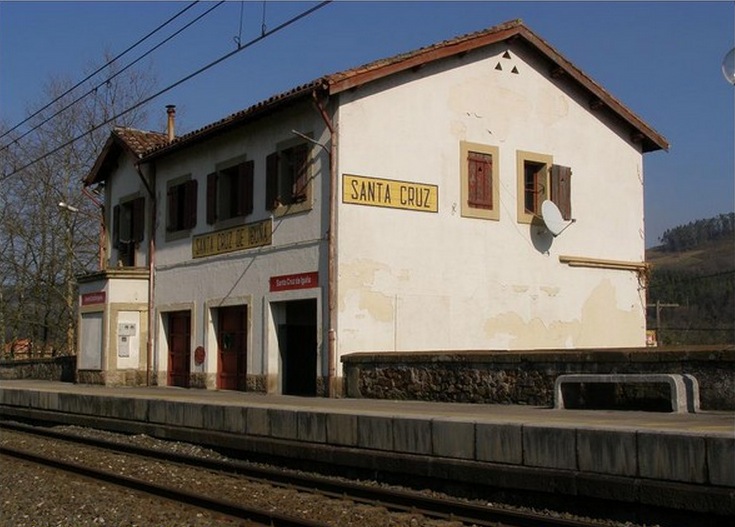 Estación de Tren en Santa Cruz de Iguña