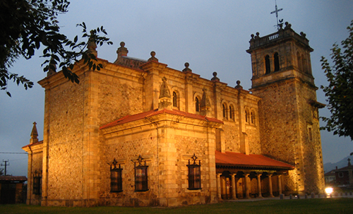Iglesia de San Vicente Mártir en Los Corrales de Buelna