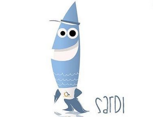 Sardi, la mascota Mundial de Vela de Santander