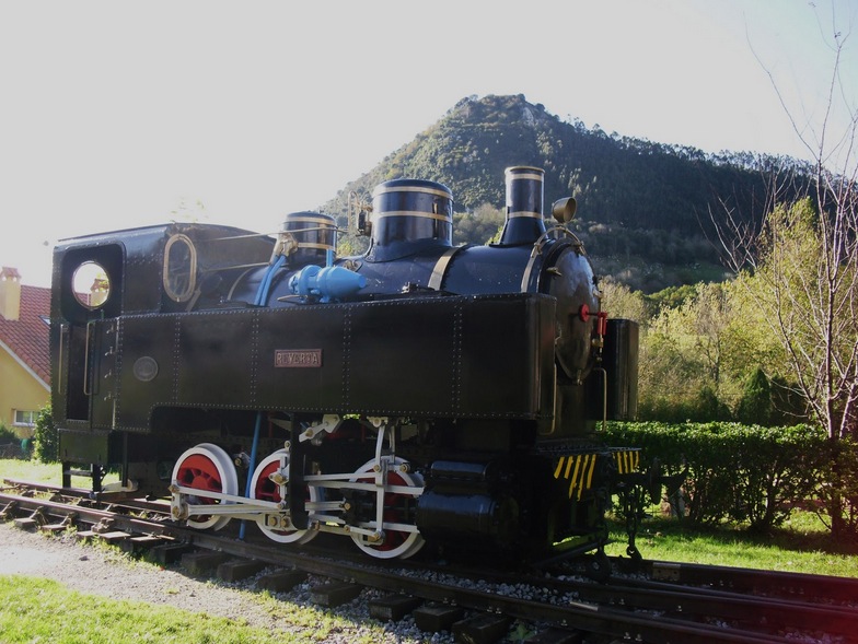 Locomotora de Vapor Reyerta en Puente Viesgo