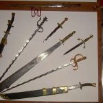 El museo de las espadas en Limpias