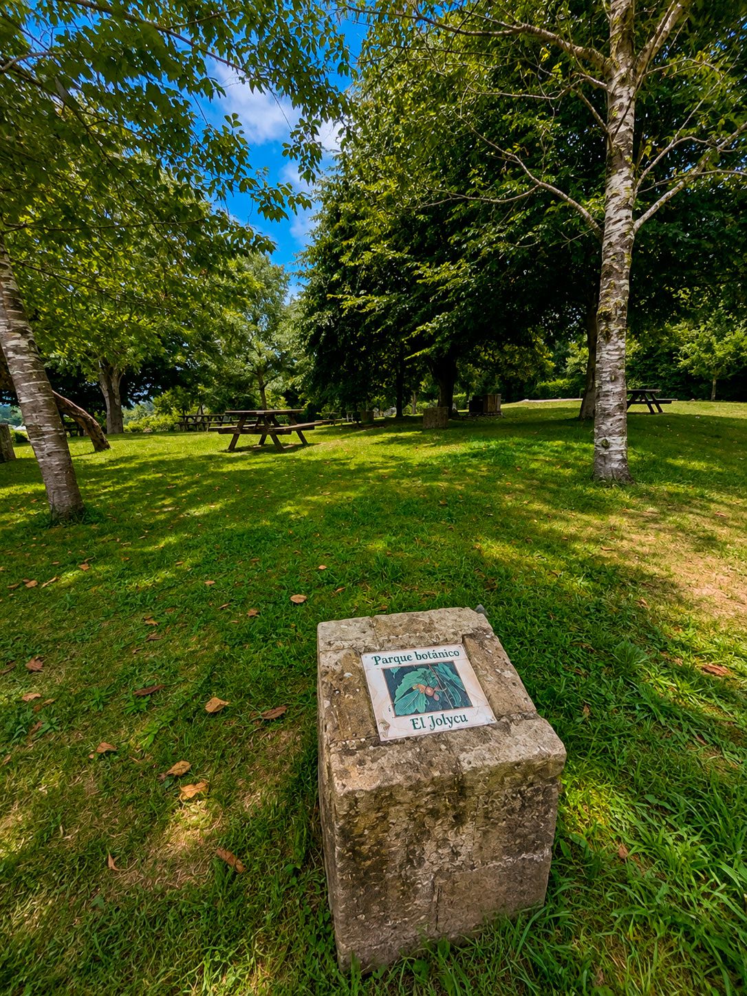 Área recreativa de El Joyucu, Rubárcena, Comillas