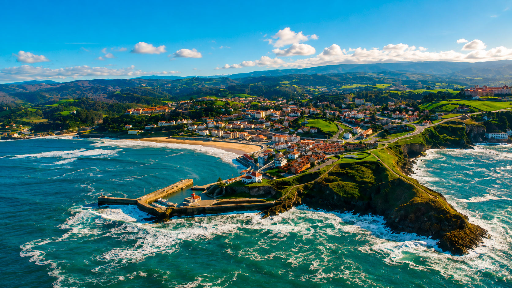 Carril bici de Comillas a la ría de la Rabia, Cantabria