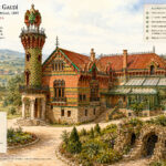 El Capricho de Gaudí en Comillas Recreación de El Capricho de Gaudí hacia 1885