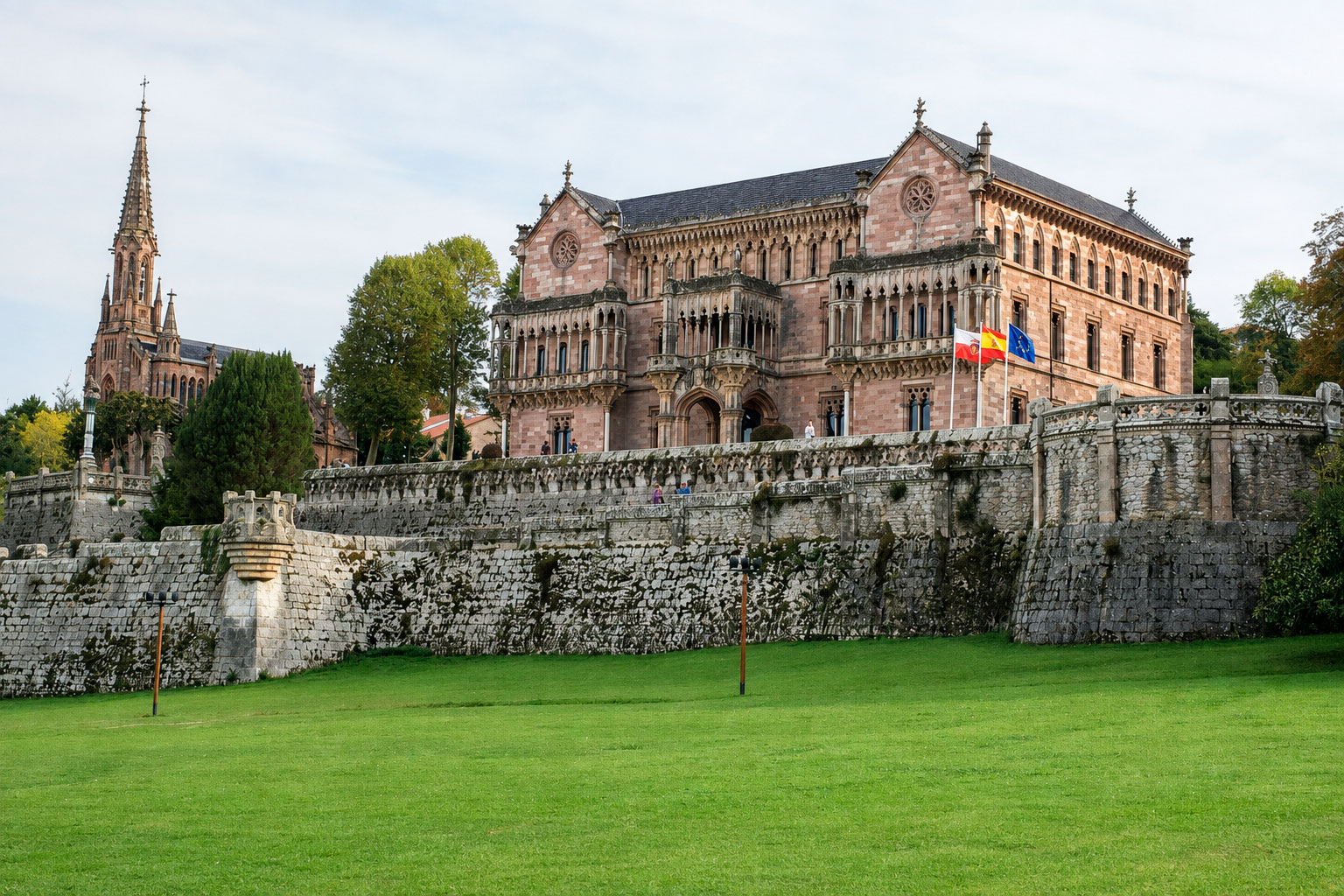 Palacio de Sobrellano en Comillas, Cantabria