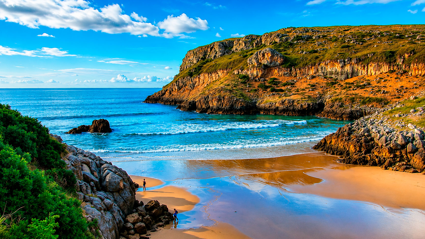 Playa de Fuentes, San Vicente de la Barquera