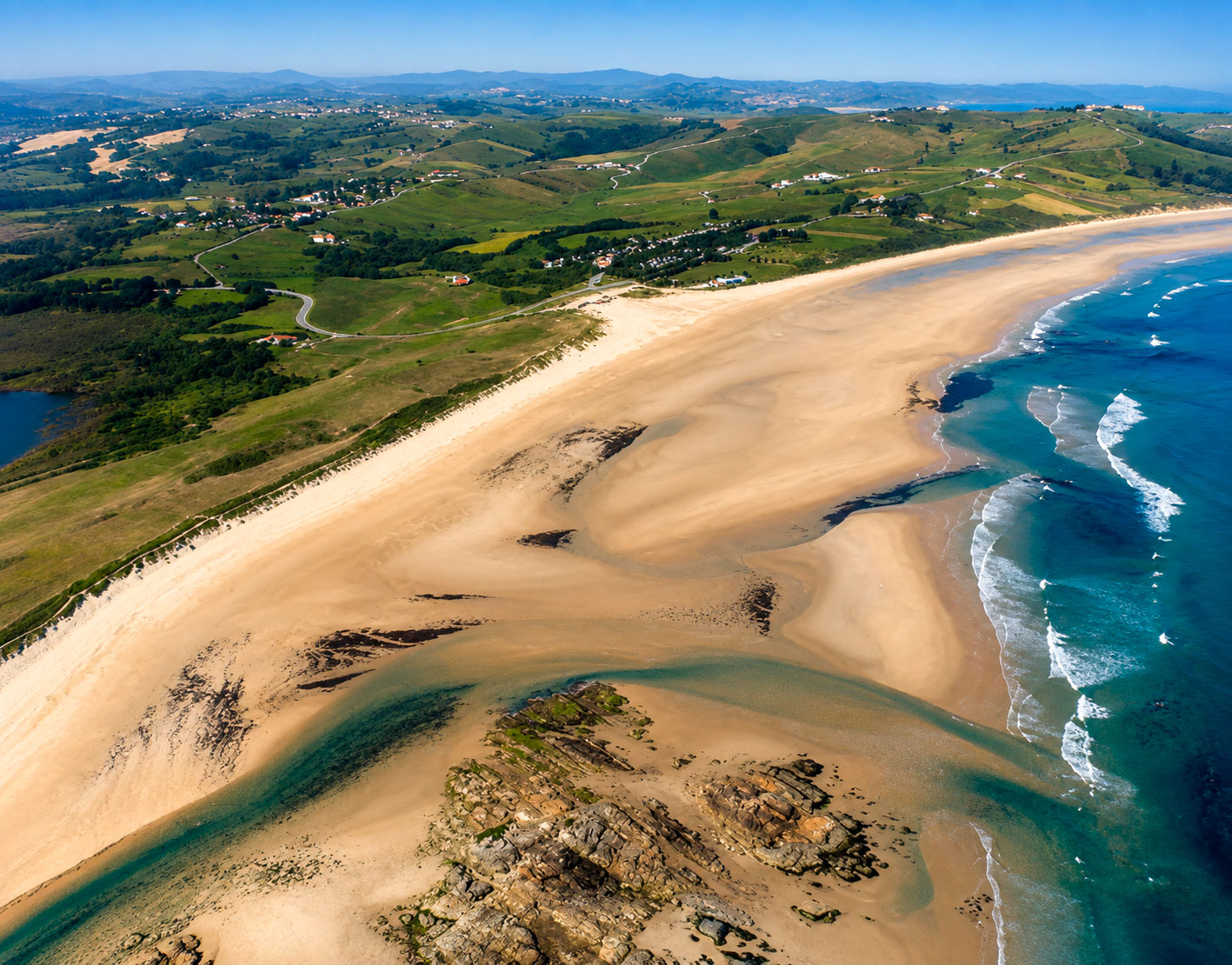 Playa de La Rabia, Parque Natural de Oyambre, Cantabria