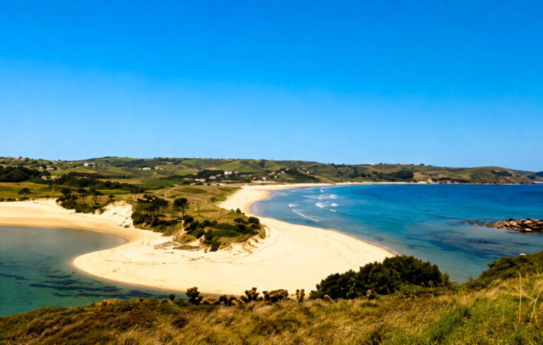 Playa de La Rabia, Parque Natural de Oyambre, Cantabria