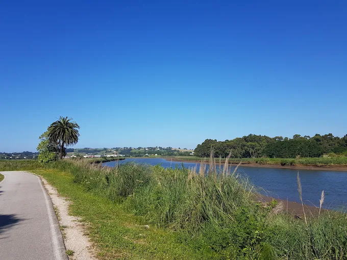Carril bici de Suances, tramo final hacia Barros