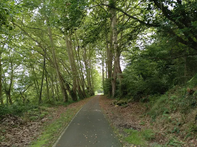 Confluencia del Saja y el Besaya desde el carril bici