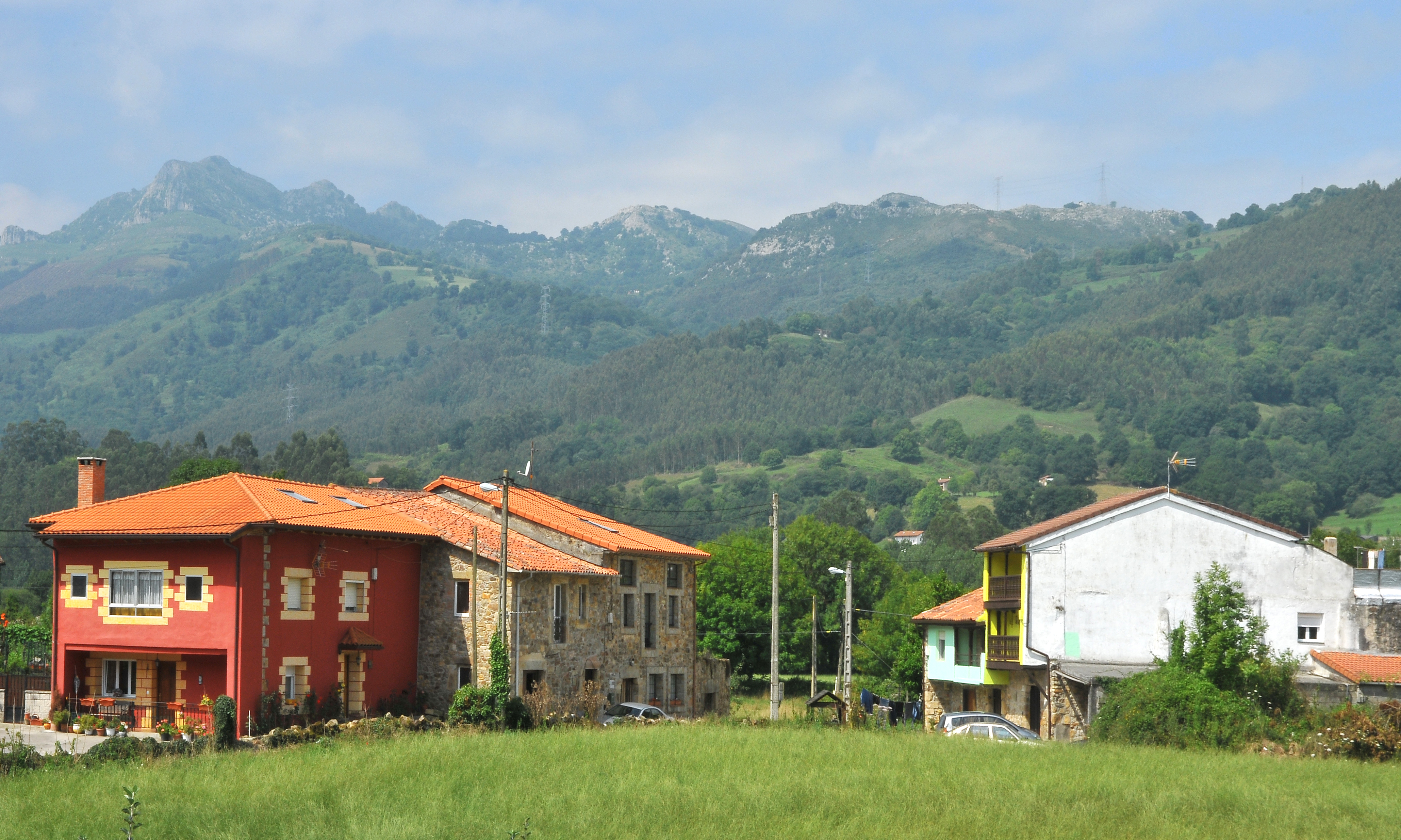 Viviendas y paisaje rural de Vear (El Viar), Udalla, Ampuero