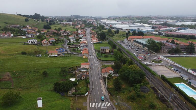Vista del núcleo histórico de Guarnizo