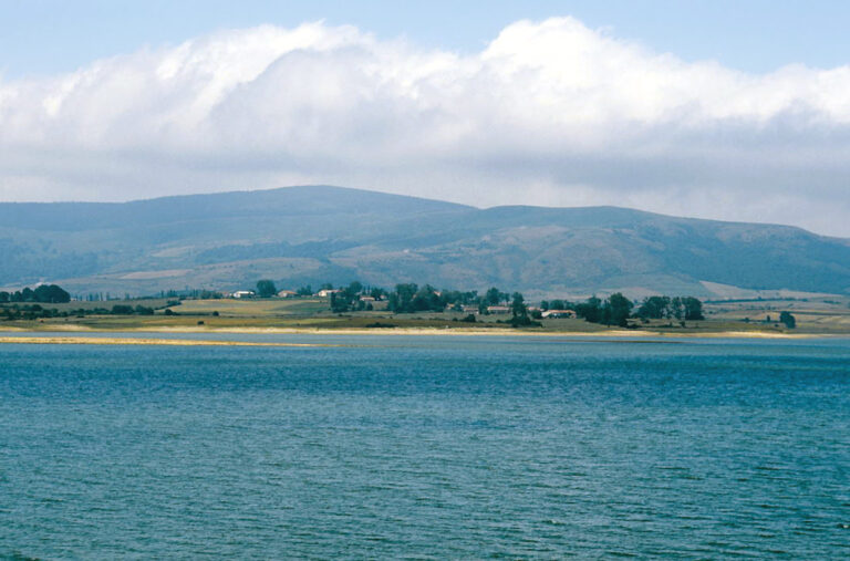 Vista rural de Bustamante, Campoo de Yuso