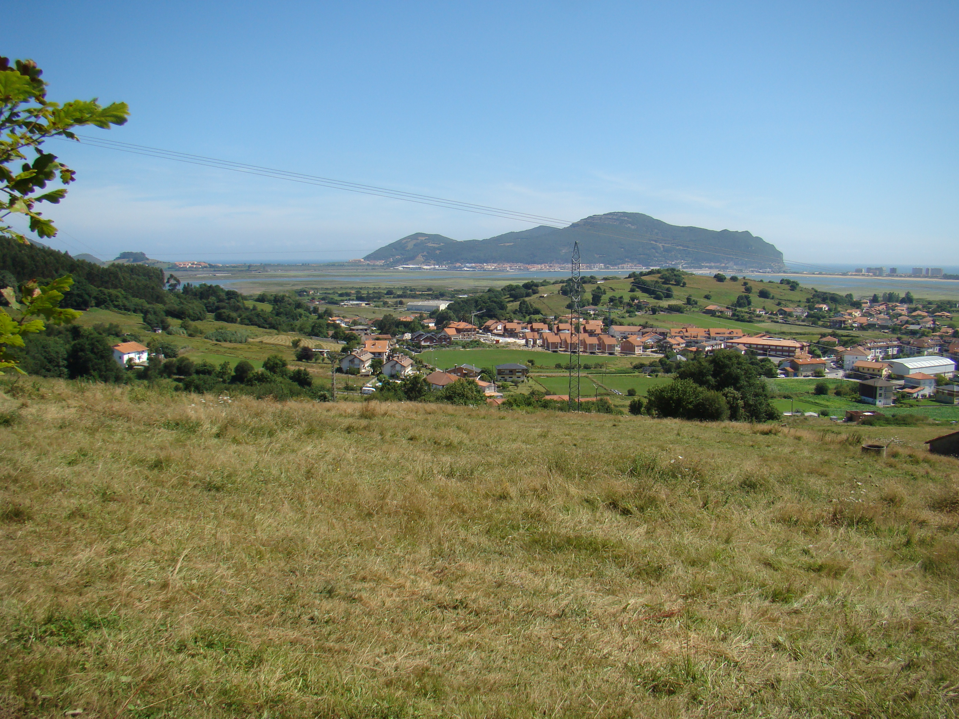 Paisaje de Cicero y las marismas del entorno