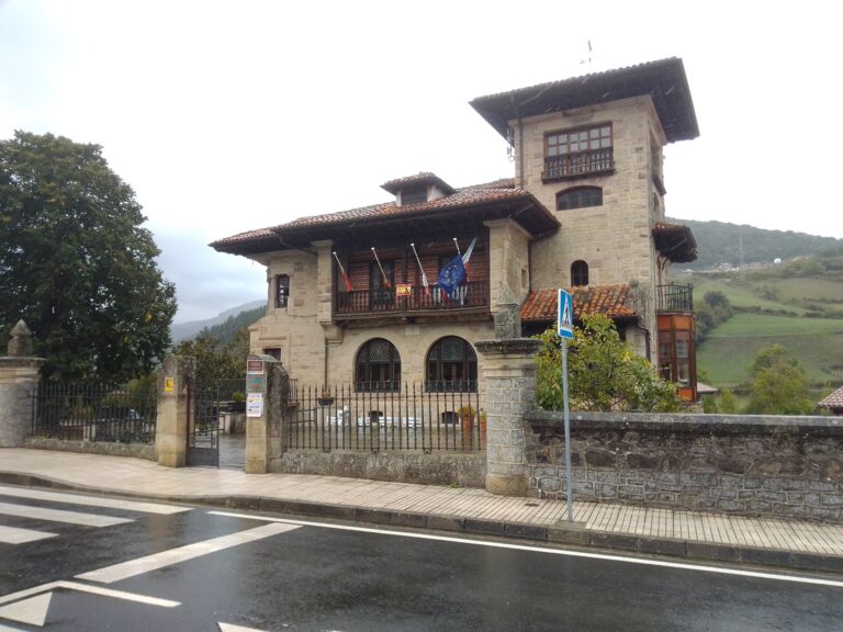 Vista de Tama, capital de Cillorigo de Liébana
