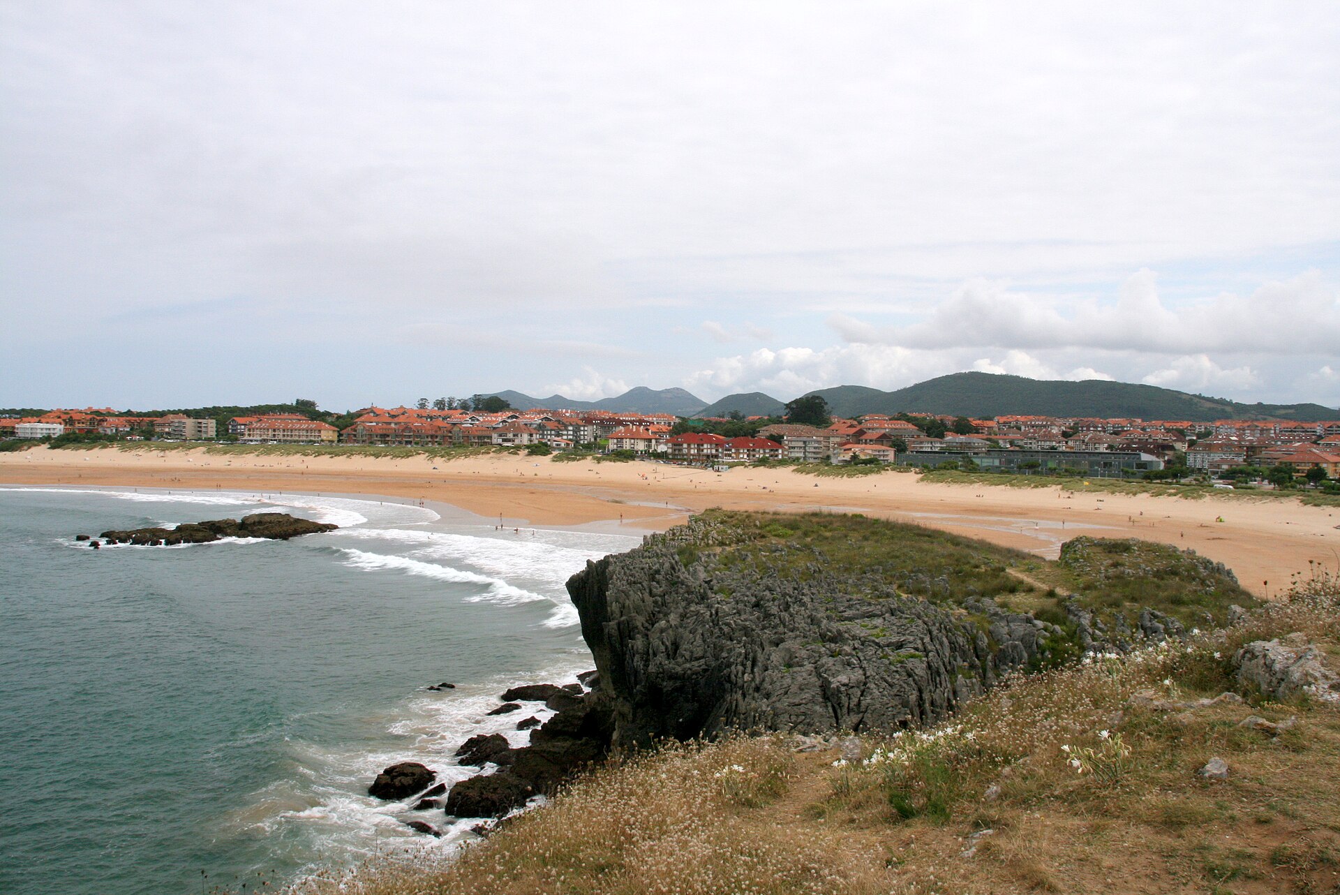 Playa de Ris en Noja