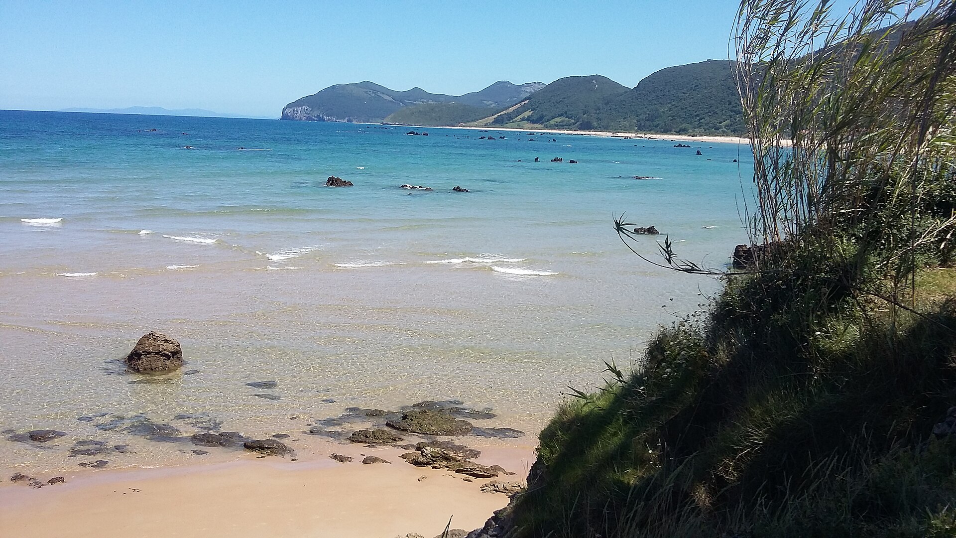 Playa de Trengandín en Noja