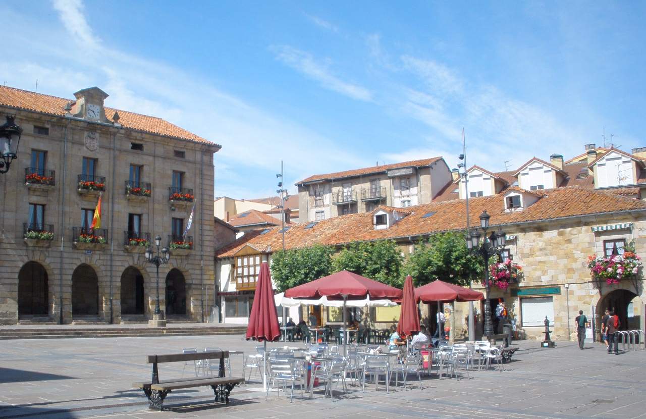 Plaza de España de Reinosa