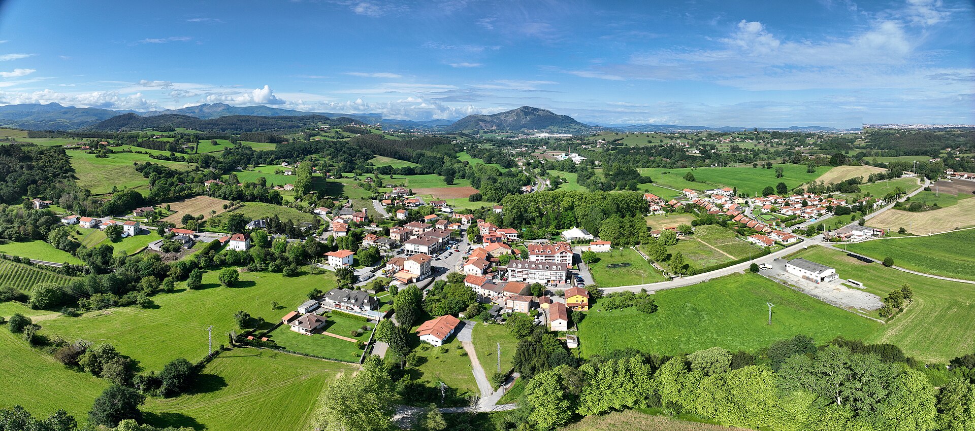 Panorámica de Villaverde de Pontones