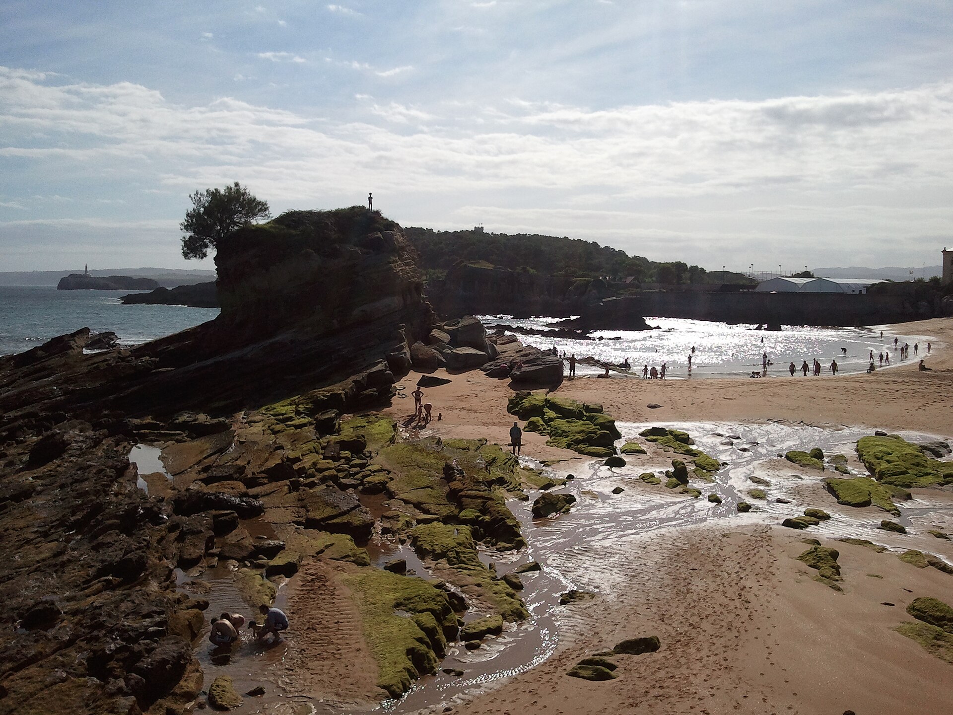 Playa de la Magdalena en Santander