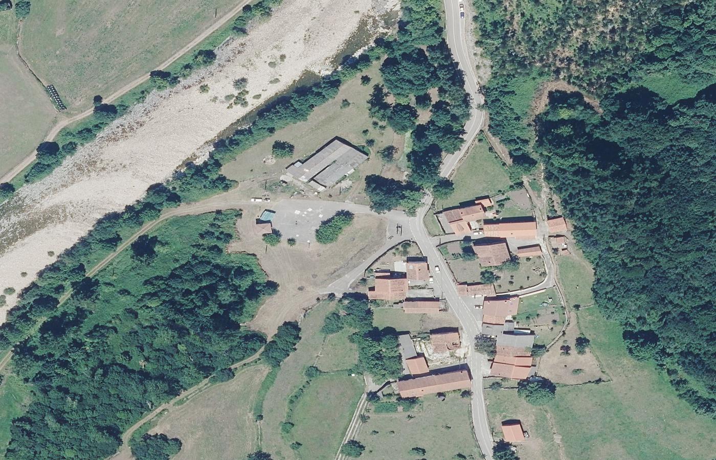 Ortofoto aérea de Bárcena de Toranzo, Santiurde de Toranzo