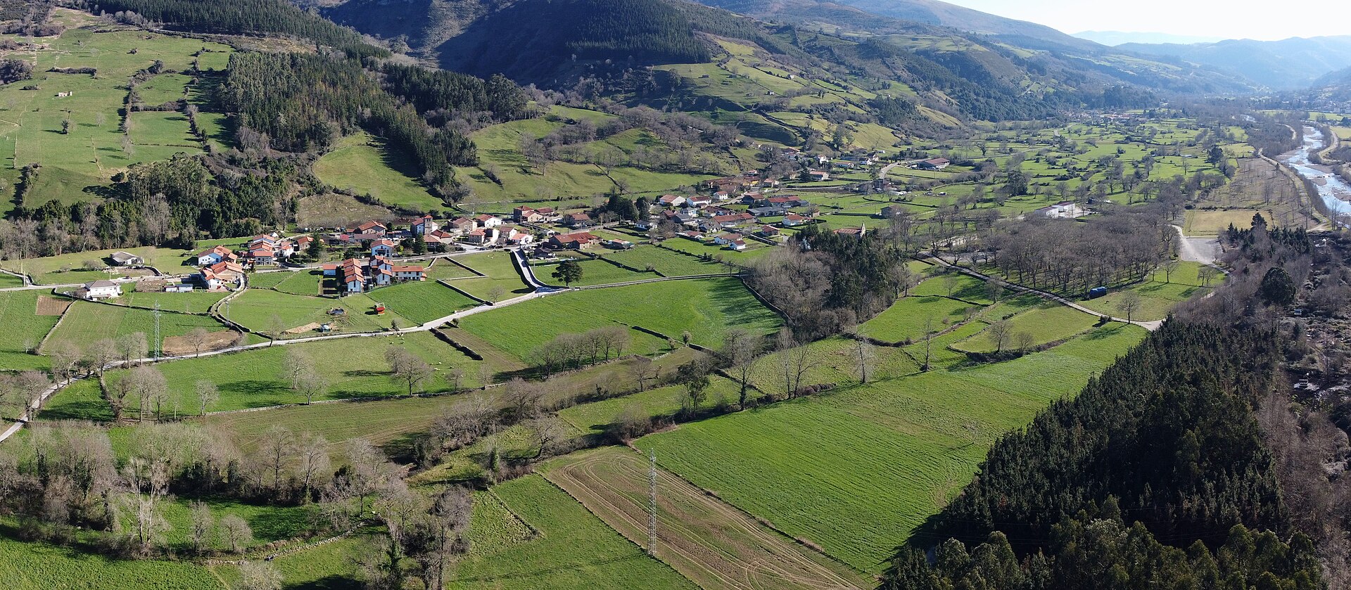 Panorámica de San Martín de Toranzo