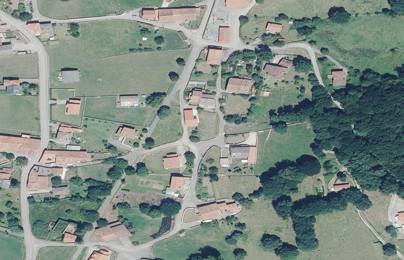 Ortofoto aérea de Santiurde de Toranzo, Santiurde de Toranzo