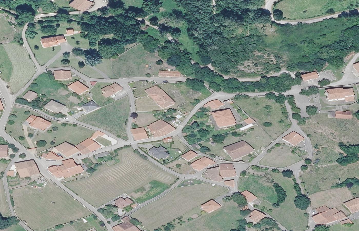 Ortofoto aérea de Vejorís, Santiurde de Toranzo