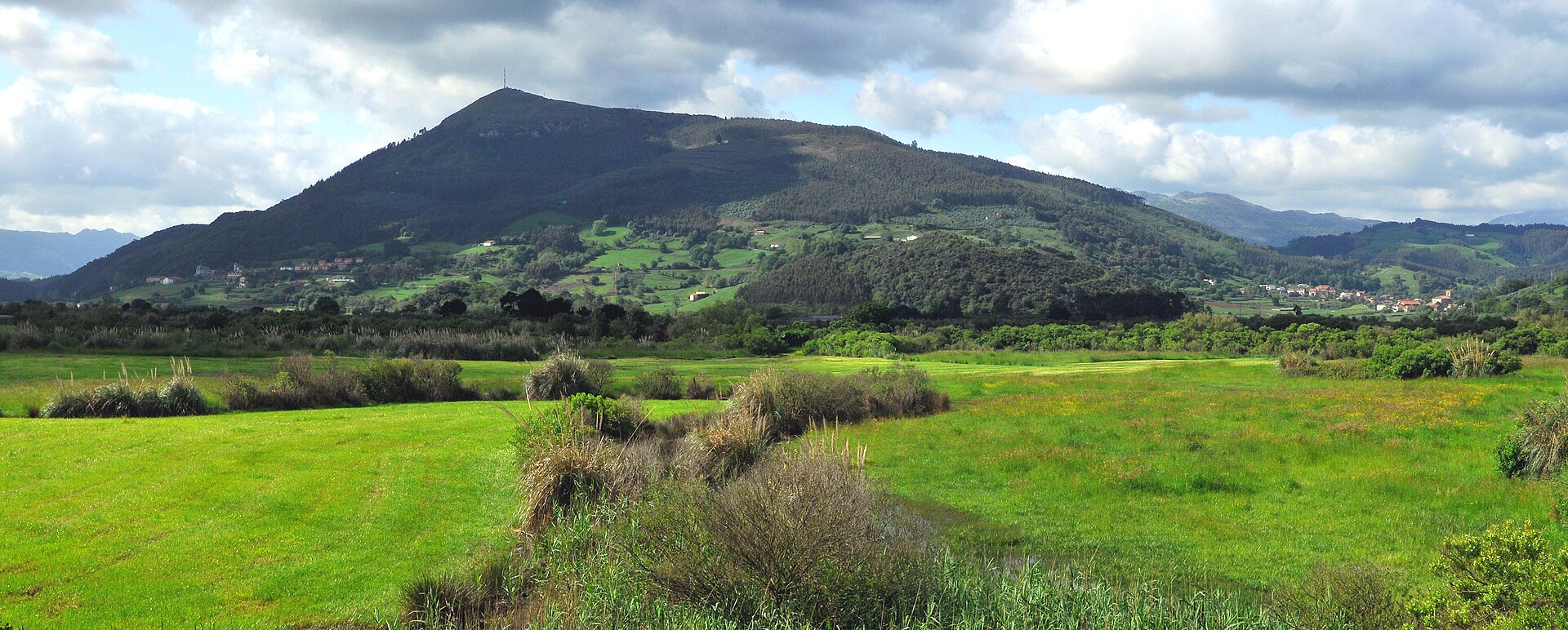 Paisaje del municipio de Voto